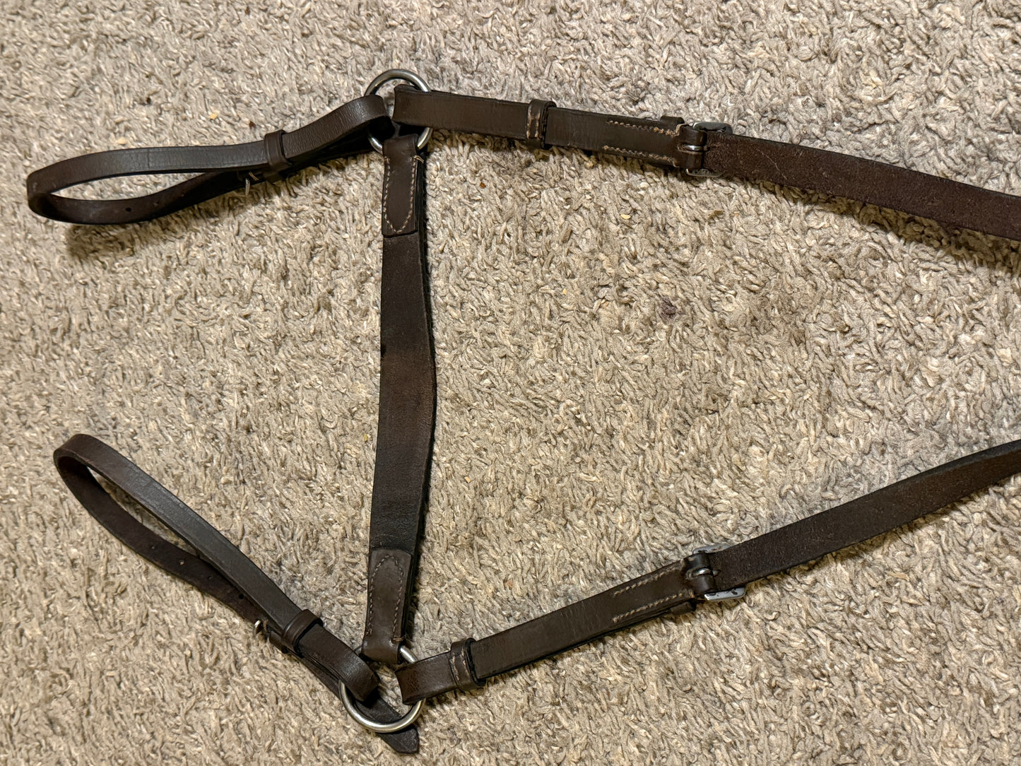 Used Flat English Breastcollar, Hunter, Full