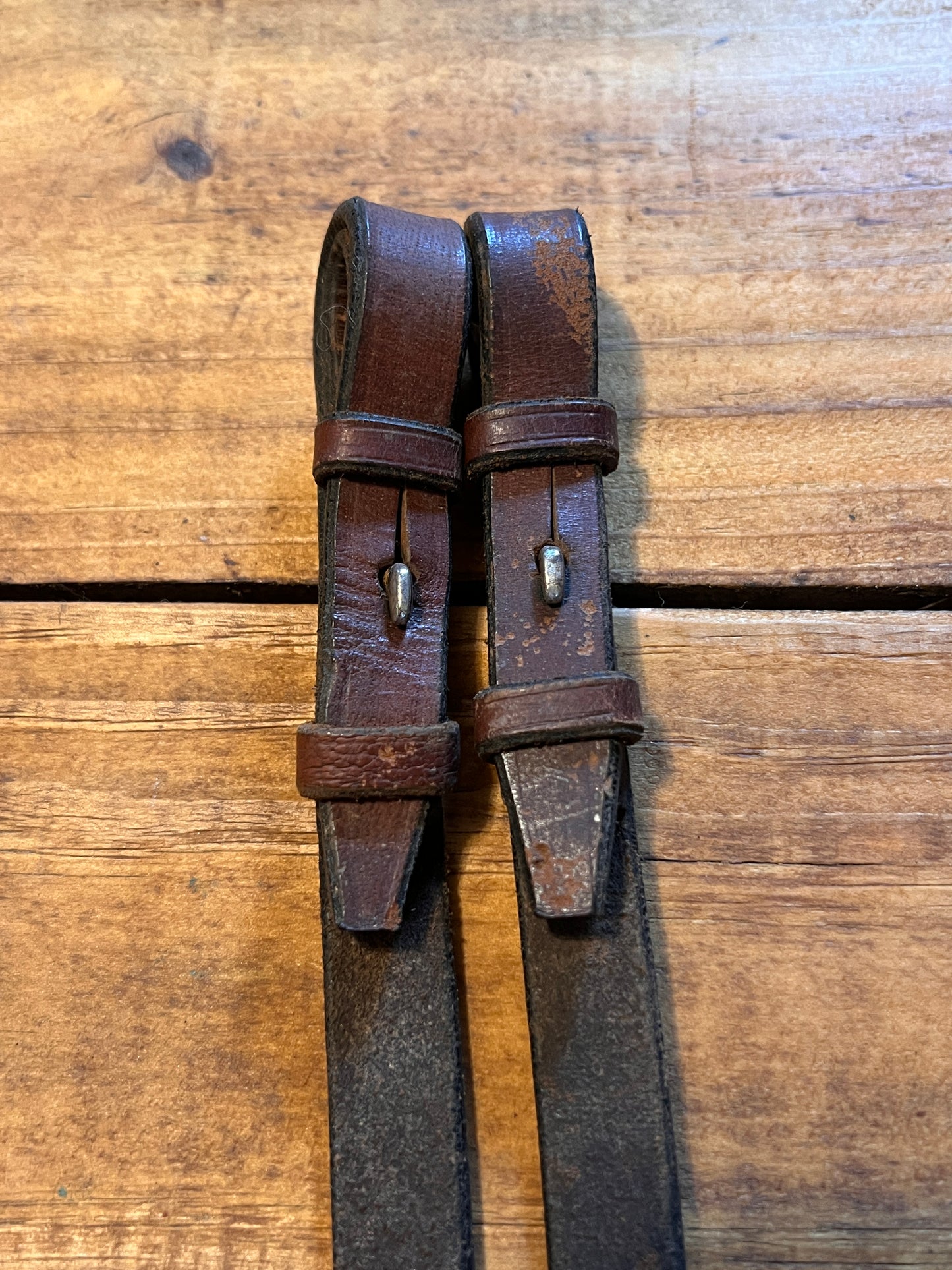 Used Laced English Reins, 53” (106” total), EUC. **ULR6