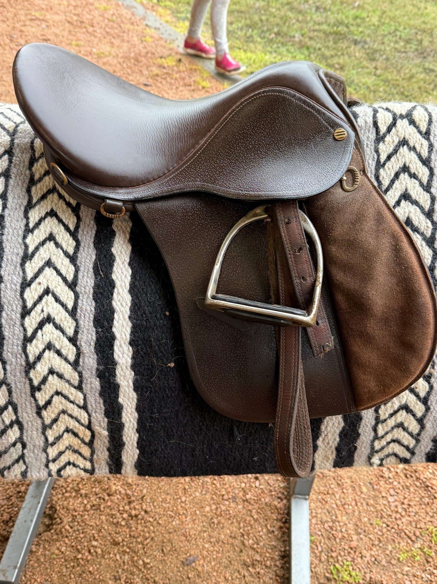English Pony Saddle, 15”