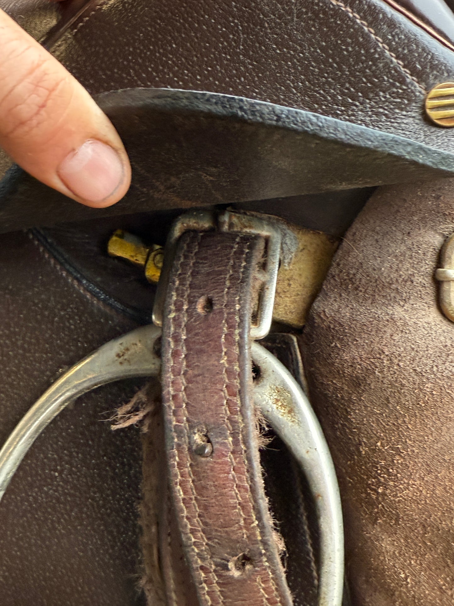 English Pony Saddle, 15”