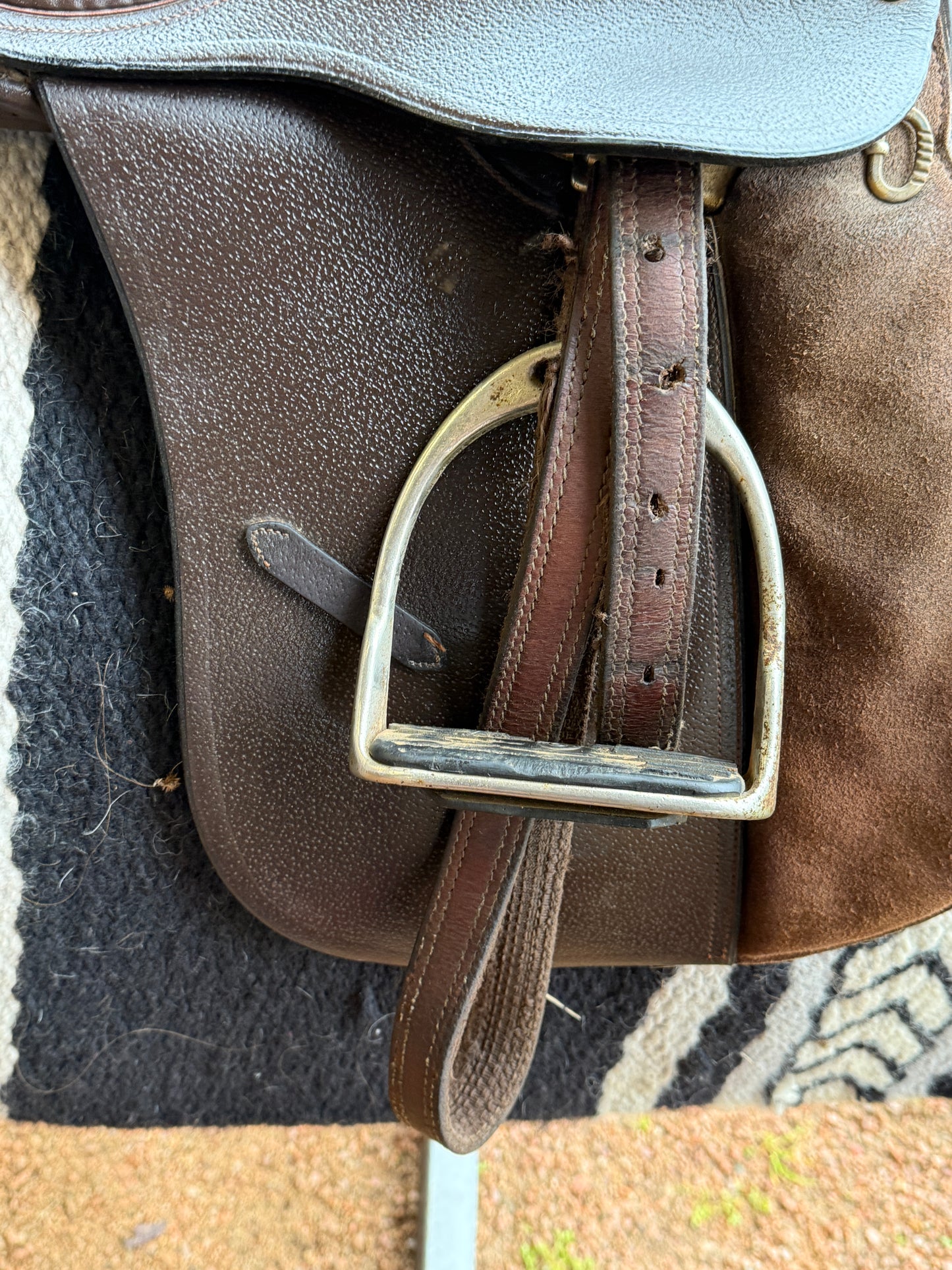 English Pony Saddle, 15”