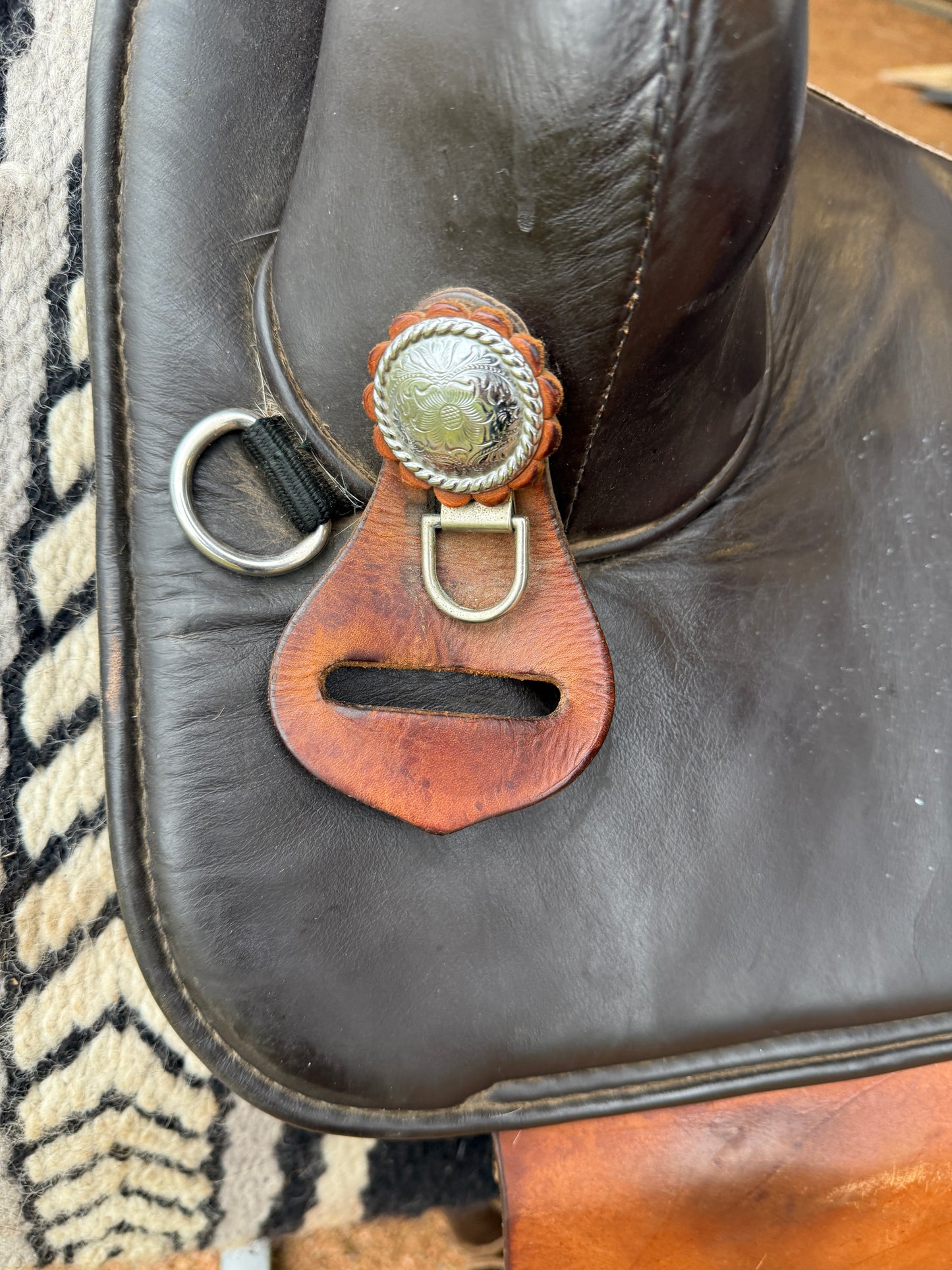 Circle-Y Bob Marshall Treeless Barrel Saddle, 14.5”