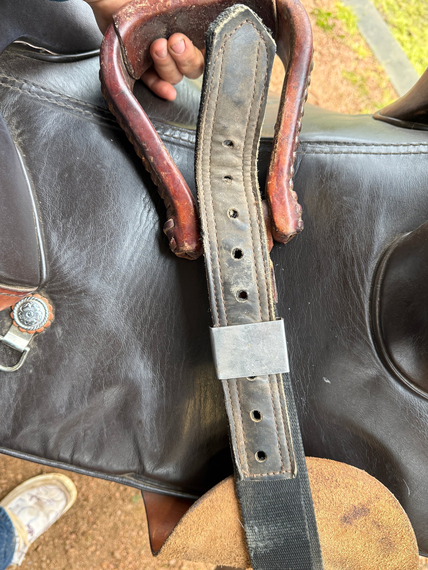 Circle-Y Bob Marshall Treeless Barrel Saddle, 14.5”