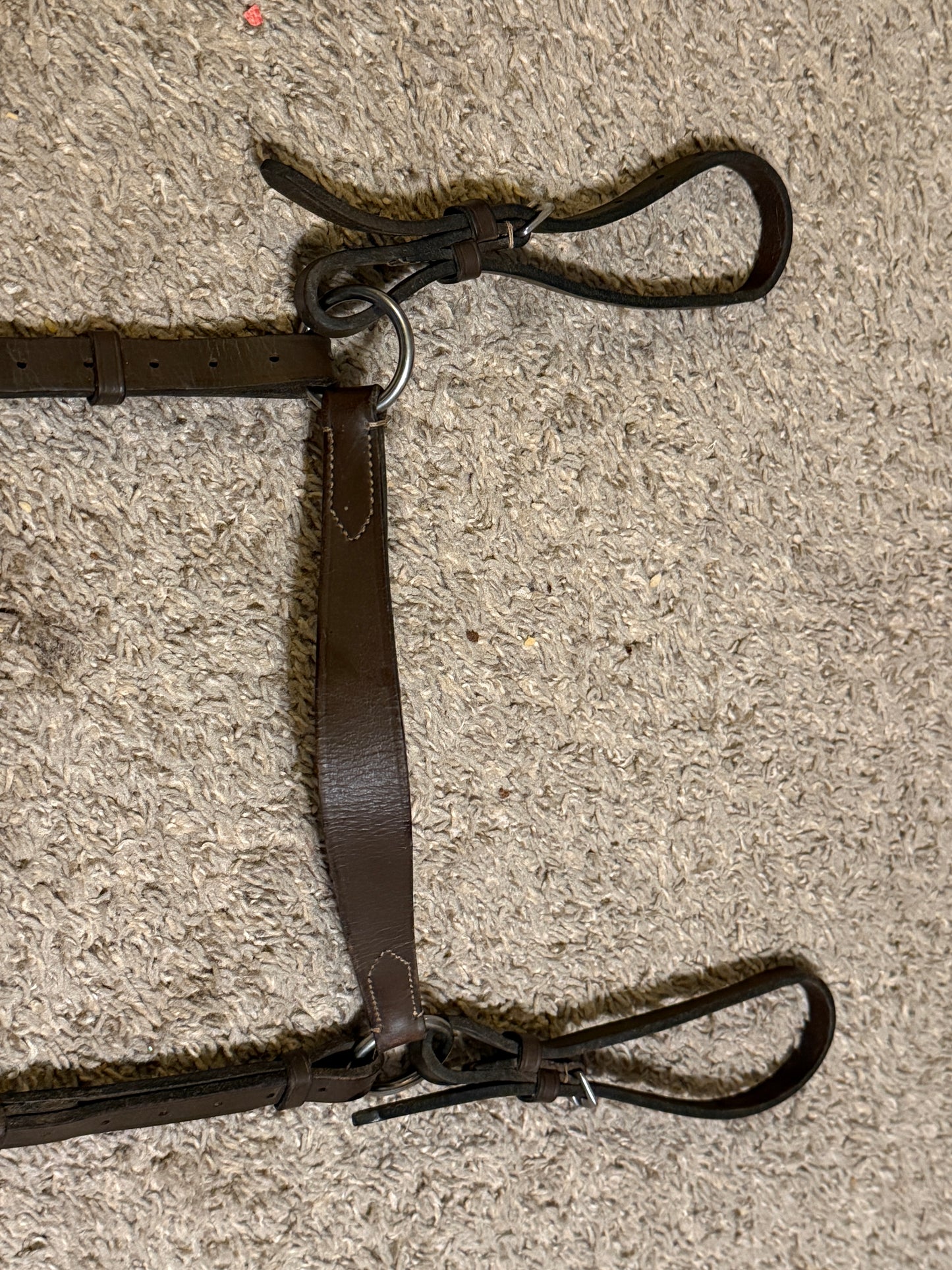 Used Flat English Breastcollar, Hunter, Full