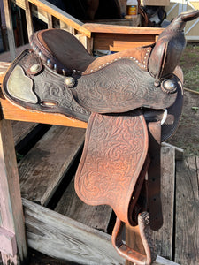 Action Co. Saddlery Youth / Ladies Western Saddle