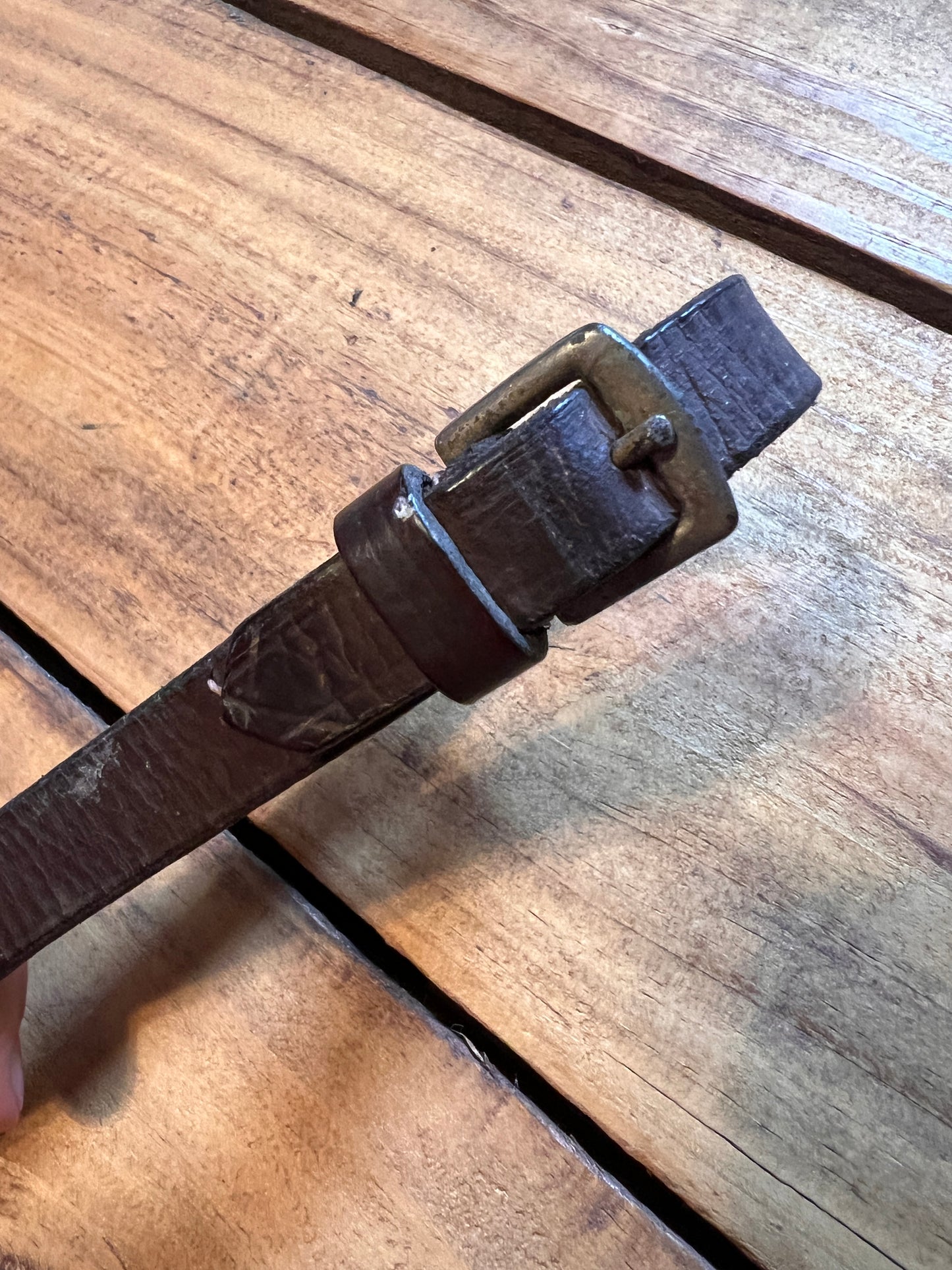 Used Laced English Reins, 57” (114” total length), EUC