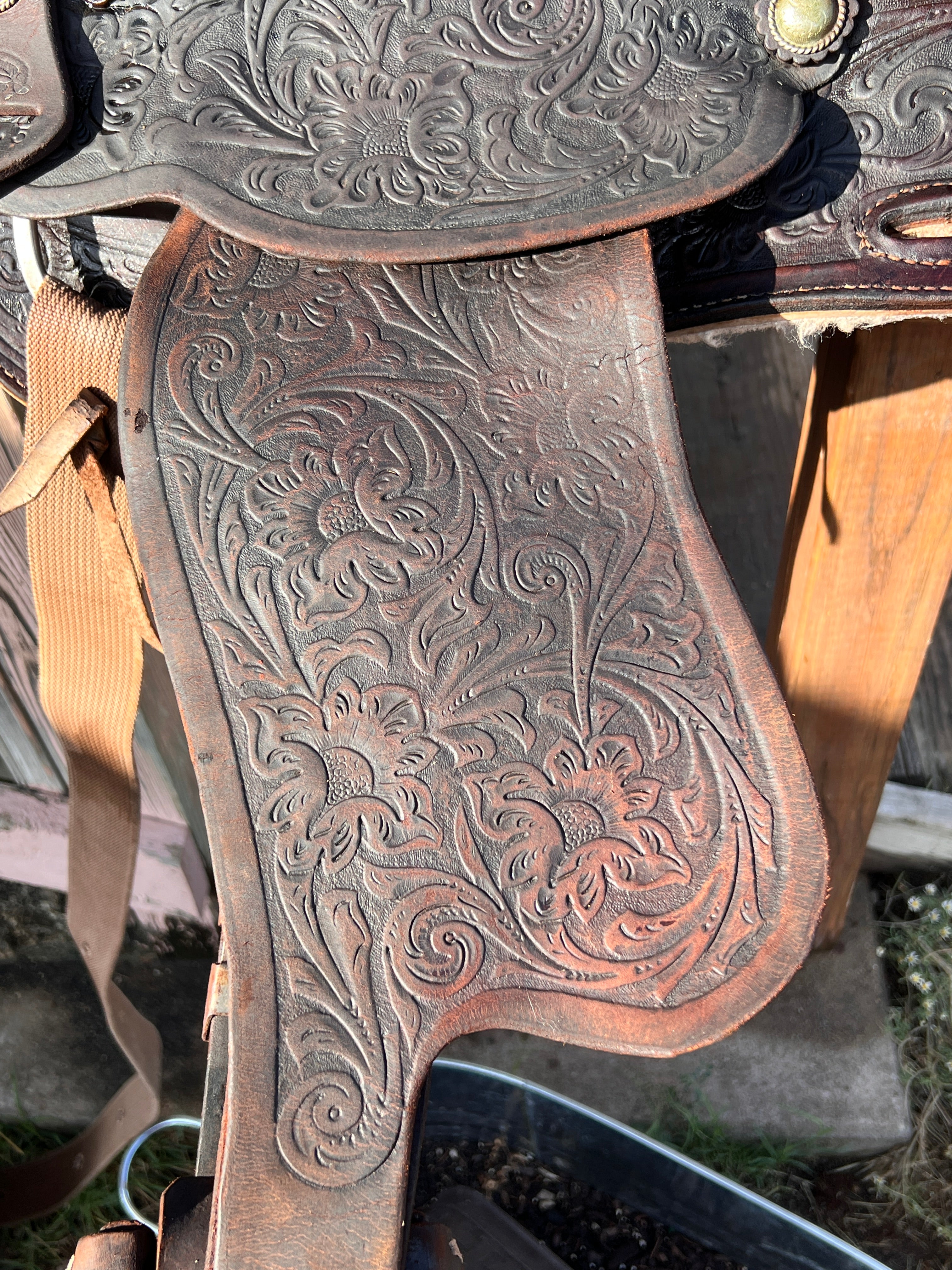 Action Co. Saddlery Youth / Ladies Western Saddle