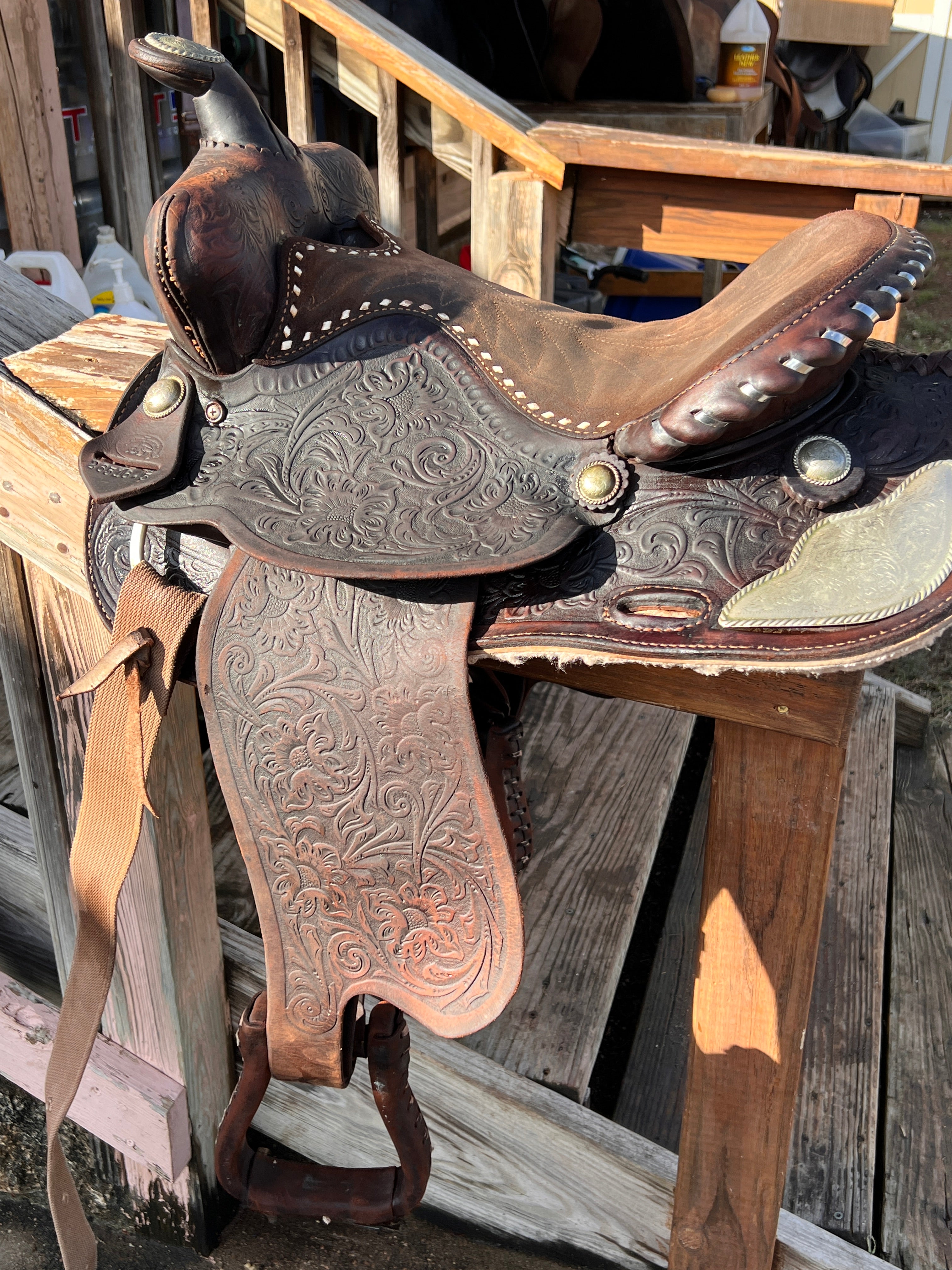 Action Co. Saddlery Youth / Ladies Western Saddle