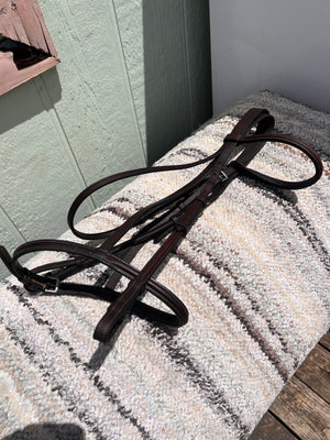 Bobby’s English Tack headstall, full