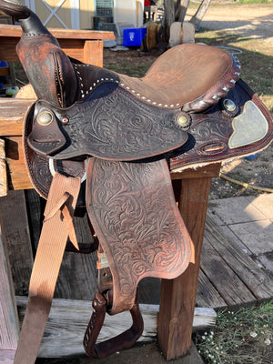 Action Co. Saddlery Youth / Ladies Western Saddle