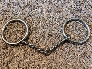 Pony Twisted Wire Snaffle, 4”