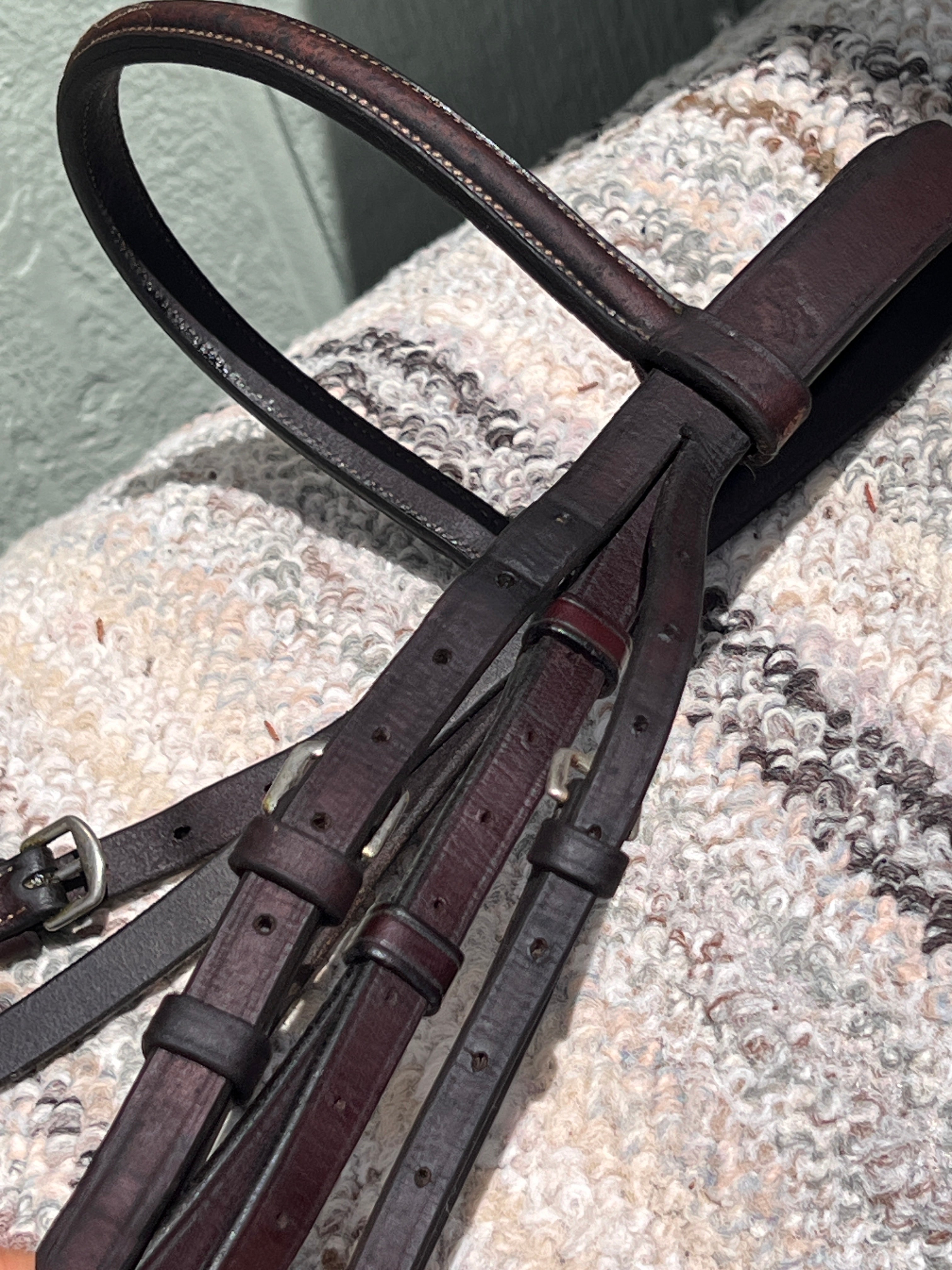 Bobby’s English Tack headstall, full