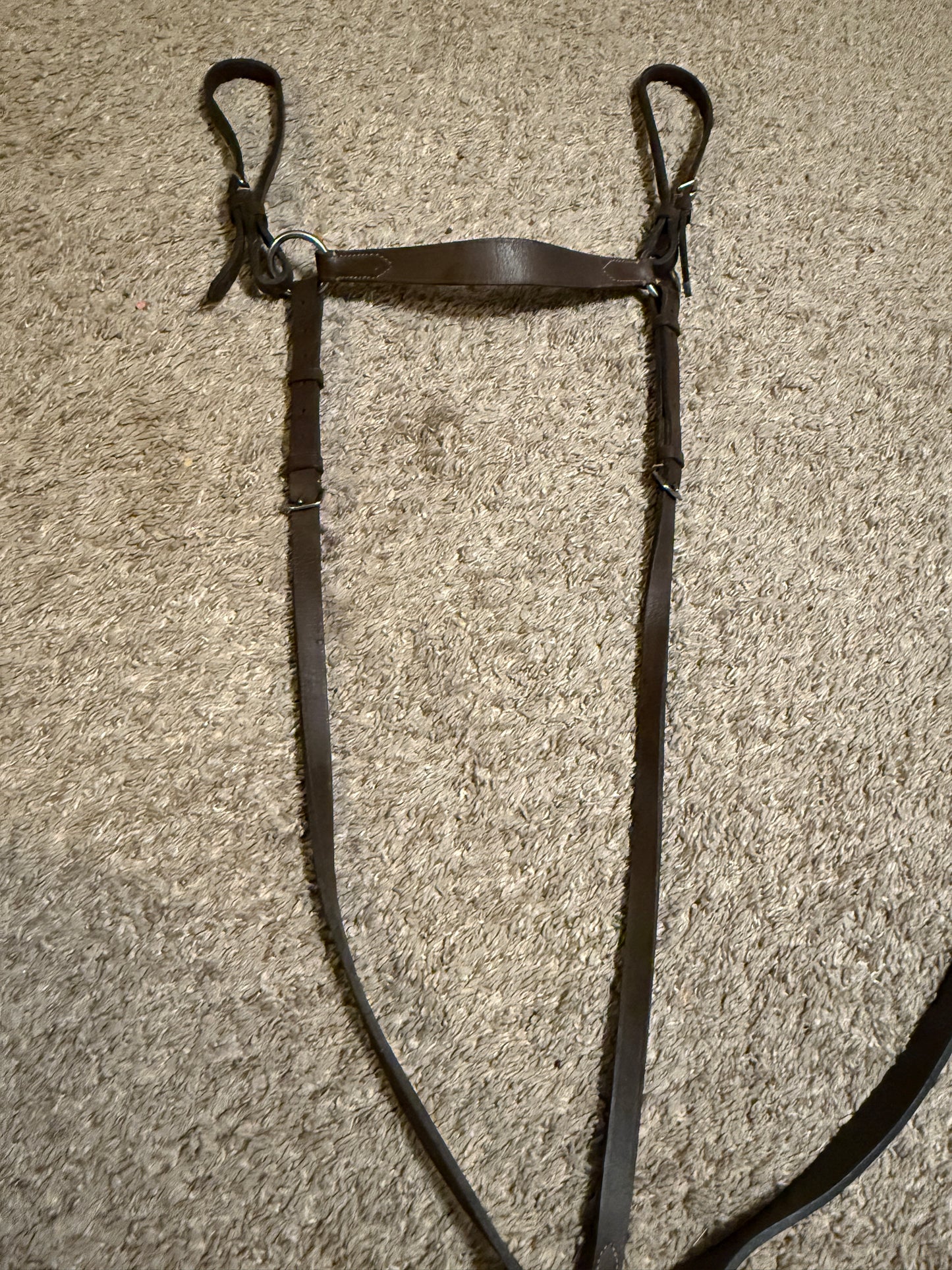 Used Flat English Breastcollar, Hunter, Full