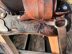 Action Co. Saddlery Youth / Ladies Western Saddle