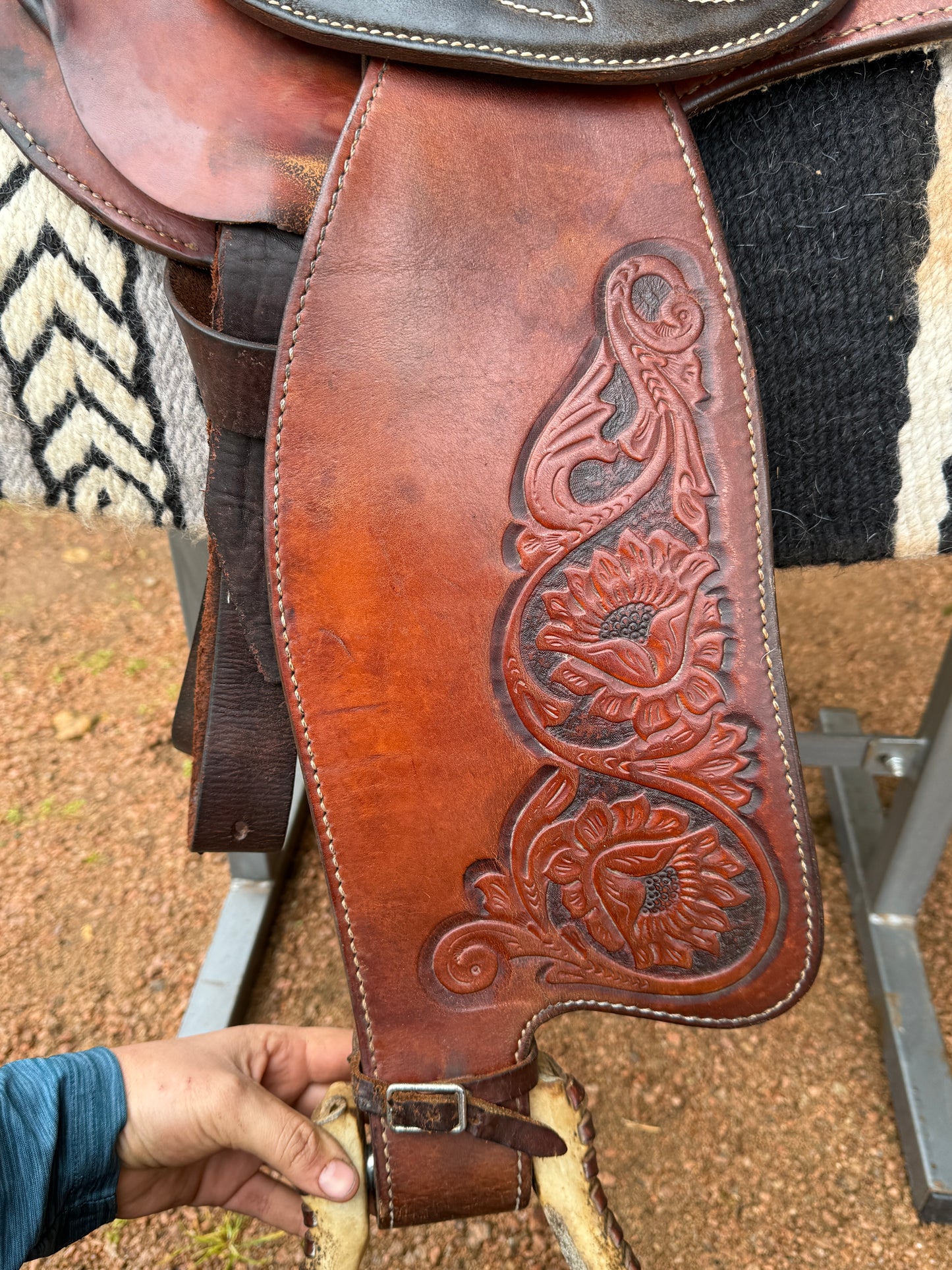 Simco Barrel Saddle, 14.5” seat