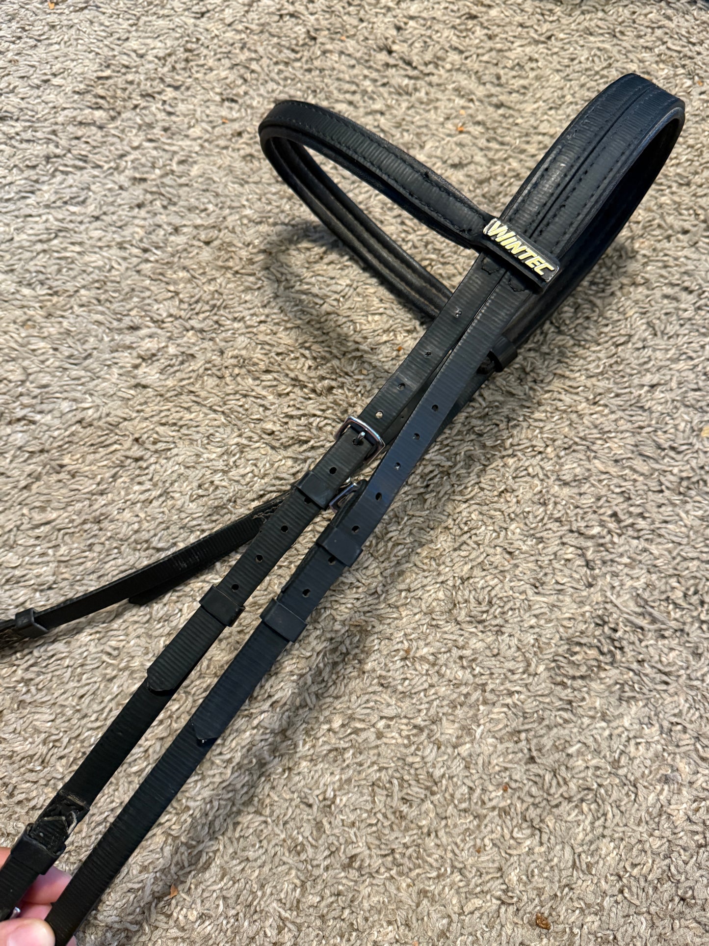 Wintec English / Western Headstall, No Noseband, F / OS